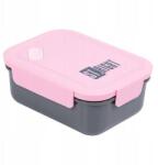  St. Right csatos uzsonnás doboz - Pink & Grey (692567)