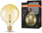 OSRAM LED dekoratív izzó G125 gömb alakú E27 4W = 35W 410lm 2400K Meleg 300° Vintage 1906 Osram (4099854091179)