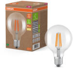 OSRAM LED izzó G95 gömb alakú E27 3, 8 W = 60 W 806 lm 2700 K Meleg 300° Izzószálas KLASSZIKUS ENERGIAHATÉKONYSÁG Osram (4099854235436)
