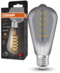 OSRAM LED dekoratív izzó ST64 Edison E27 7.8W = 30W 360lm 1800K Meleg 320° Füstölt Izzószálas Szabályozható Vintage 1906 Osram (4099854090981)