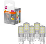 OSRAM 5x LED izzó kapszula G9 4.2W = 40W 470lm 2700K Meleg 300°-os foglalat Osram (4058075758087)