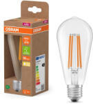 OSRAM LED izzó ST64 E27 3.8W = 60W 806lm 2700K Meleg 300° Izzószálas KLASSZIKUS ENERGIAHATÉKONYSÁG Osram (4099854235634)