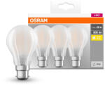 OSRAM 3x LED izzó A60 B22d 6.5W = 60W 806lm 2700K Meleg 300°-os foglalat Osram (4058075115132)