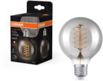 OSRAM LED dekoratív izzó G80 gömb alakú E27 7.8W = 30W 360lm 1800K Meleg 320° Füstölt izzószálas, szabályozható fényerővel Vintage 1906 Osram (4099854090745)