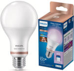 Philips LED izzó E27 A60 12, 5 W = 100 W 1521 lm 2200-6500 K RGB + TW Intelligens SMART WiFi Bluetooth WiZ alkalmazás Philips (8721103046611)