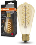 OSRAM LED dekoratív izzó ST64 Edison E27 4.8W = 37W 420lm 2200K Meleg 320° Izzószálas, szabályozható fényerővel Vintage 1906 Osram (4099854091025)
