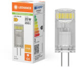 OSRAM LED kapszulaizzó G4 1.5W = 20W 200lm 2700K Meleg 320° 12V Ledvance (4099854248603)