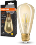 OSRAM LED dekoratív izzó ST64 Edison E27 6.5W = 55W 725lm 2400K Meleg 300° Szabályozható Vintage 1906 Osram (4099854081514)