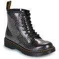 Dr. Martens Csizmák 1460 J Black Silver Nebula Glitter Fekete 33