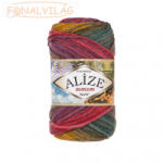 alize BURCUM BATIK - Mustár-zöld-lila melír - 3368