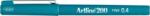 Artline Liner ARTLINE 200, varf fetru 0.4mm - verde inchis (EK-200-DGR) - officeclass