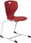 RFG Ученически стол RFG Maxima C, от VIII до XII клас, 43 х 45 х 46 cm, до 120 kg, пурпурночервен