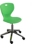 RFG Ученически стол RFG Maxima Move Chrome, полипропилен, до 120 kg, зелен - BestPC - 254,06 лв