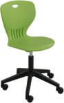 RFG Ученически стол RFG Maxima Move Black, полипропилен, до 120 kg, зелен