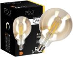 EDO Lighting Solutions DARI LED Filament decorativ bec decorativ 7W, E27, 2700K, 710lm, 230V, GOLD, G125, EDO777636 EDO Solutions