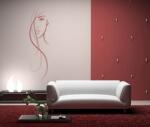 4 Decor Sticker Femeie cu parul lung - beestick-deco - 84,00 RON