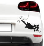 4 Decor Sticker auto - Motan clandestin