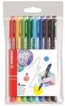 STABILO Filctoll STABILO PointMax 0.8 8 darabos (488/8-01) - robbitairodaszer
