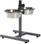 TRIXIE dupla rozsdamentes tál állvánnyal 1800ml