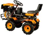 DETOOLZ Mini tractor 17cp, 530cc, motor pe motorina 4T, 4X4, 4 viteze, pornire electrica, 2 cutii de viteze (DZ-MT1007-G02-SGS)