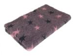 Vetbed Csúszásmentes, Ízületkímélő Kutyafekhely Rózsaszín csillagos 75x50 cm