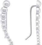 Brilio Silver Minimalista hosszú ezüst fülbevaló EA80W