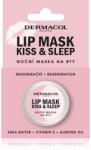 Dermacol Kiss & Sleep Masca de noapte de buze parfum White Chocolate 12 g