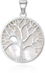 Beneto Ezüst medál gyöngyház díszítéssel Életfa AGH528