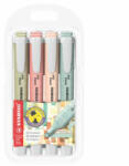 STABILO Szövegkiemelő készlet, 1-4 mm, 'Swing cool NatureCOLORS', 4 különböző szín (TST275409) (TST275409)