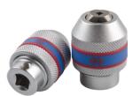KING TONY menetfúró hajtó tokmány 3/8" d=34, 5mm, m1, 0-10, 0