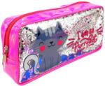 S-Cool Penar táska S-cool, olyan purrfect vagyok, flitter, 22x11x5, 5 cm (38890)