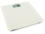 KlaussTech elektronikus mérleg 4 érzékelővel, maximális kapacitás 180 kg, LCD kijelző, automatikus indítás, modern dizájn, fehér (esp57)
