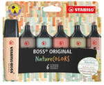 STABILO Szövegkiemelő készlet, 2-5 mm, 'BOSS original NatureColors', 6 különböző szín (TS70622) (TS70622)