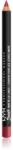 NYX Professional Makeup Suede Matte Lip Liner dermatograf mat de buze culoare Cherry Skies 1 g