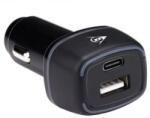 Dunlop , Szivargyújtós Töltő 1xUsb/Usb-C, 12/24V (33242170) (33242170) - aqua