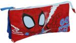SPIDEY Felszereletlen tolltartó, Spidey, 3 rekeszes, 22, 5 x 21, 5 x 2 cm (2700001128)