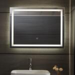 Aquamarin Oglindă de baie cu iluminare LED 28 W, 80x60cm (LEDSP05-80x60)