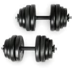 Physionics Set de gantere 30 kg (2 x 15 kg) (HSTA06/B)
