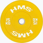 HMS Olimpiai lökhárító súlyok HMS CBR15 sárga 17-61-022 Súlytárcsa