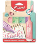 Maped Maped: Fluo Peps Flex szövegkiemelő készlet pasztell színek 4 db-os (IMA740308) (IMA740308)