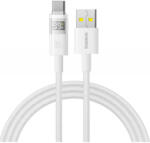 Baseus USB-A - USB-C kábel Baseus Display 2, 100W, 5A, 2m, Fehér P10382701211-01