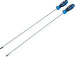 BGS technic Extra hosszú csavarhúzó készlet, SL6 és PH2, 450mm, 2 részes (BGS-74538)
