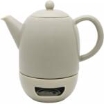Bredemeijer Viborg Teáskanna melegentartóval, meleg szürke, porcelán, Űrtartalom: 1, 20 Liter, Magasság: 225 mm