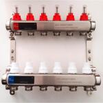 ERMETIQ RM-áramlásmérős osztó, bilincsre szerelve 1"BB-3/4"csatlakozás, 6 körös, hossz: 31cm, sz. : SZP-2, SZN-1, SZN-2, BRH-759 (BRH-759)