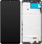 MP Piese si componente Display cu Touchscreen MP compatibil cu Samsung Galaxy A22 A225, cu Rama, Negru (dis/mp/sga225/cu/ne) - vexio