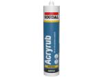 Soudal akril - Acryrub festhető tömítő fehér 310 ml (102600)