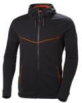 Helly Hansen HH Chelsea Evo cipzáras kapucnis pulóver fekete 79197_990-M (79197_990-M)