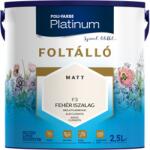 POLI FARBE Platinum Foltálló falfesték Fehér iszalag F3 2, 5 L (1010107001)