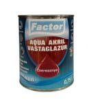 Festék Bázis Factor aqua vastaglazúr sf. cseresznye 0, 75 L (966)