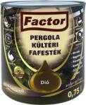 Festék Bázis Factor Pergola kültéri fafesték dió 0, 75 L (259)